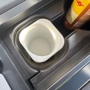 GMC and Chevy slim can car cup holder insert 3D printed